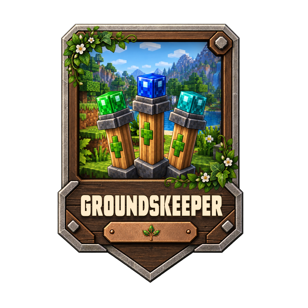 Groundskeeper badge
